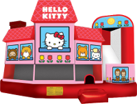 Hello Kitty 5 In 1 Inflatable Rental